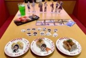 スシロー×「文豪ストレイドッグス」コラボ商品を撮り下ろしアクスタ付きドリンクなどが本日4月1日より登場！