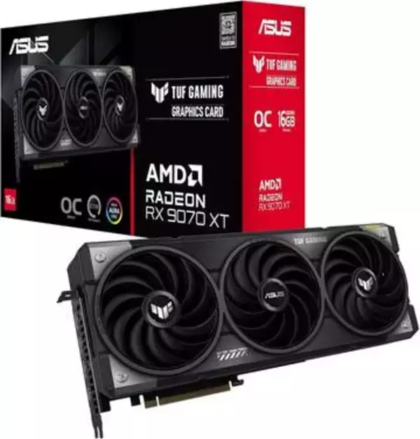 【Amazonセール】ASUSのAMD Radeon RX9070 XT搭載ビデオカードがお買い得【スマイルセール2026.4】