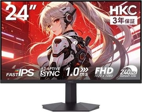 【Amazonセール】HKCの4K 160Hz/FHD 320Hz デュアルモード対応ゲーミングモニター「G27H7P」などお買い得！