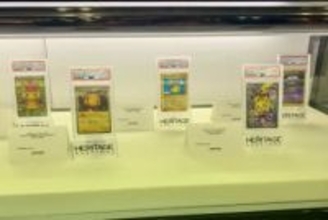 【東京コミコン2025】高額ポケカやレトロゲーム、「ウォーキング・デッド」小道具などヘリテージ・オークションズブースはお宝がずらり！