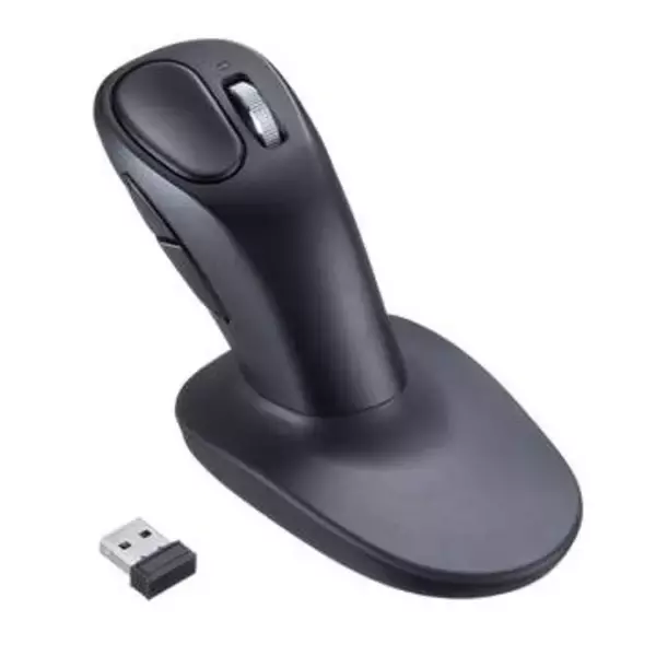 スティック型マウスがリニューアル。「静音Bluetoothエルゴノミクススティックマウスコンボ（充電式・5ボタン）」が発売