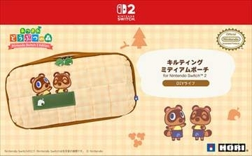 HORI、「あつまれ どうぶつの森 フーコと星降る夜Ver.」のホリパッドなどSwitch2向け新製品6点を6月に発売ショルダーポーチやゲーミングヘッドセットも