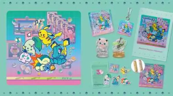 【ポケモン】プリンとメロエッタの「うたうフィギュア」も！ 新グッズ「Pokemon Timeless Adventure」4月23日発売