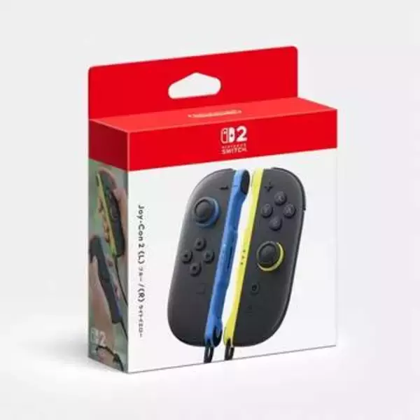 ジョイコン2にさわやかな新色登場！ Switch2用コントローラー「Joy-Con 2(L) ブルー/(R) ライトイエロー」本日発売「スプラ3」のすりみ連合カラーのジョイコン！