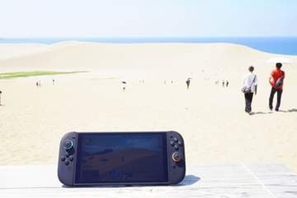 Switch 2版「FFXIV」を持って鳥取砂丘へ！ リアル・サゴリー砂漠で光の戦士になってみた