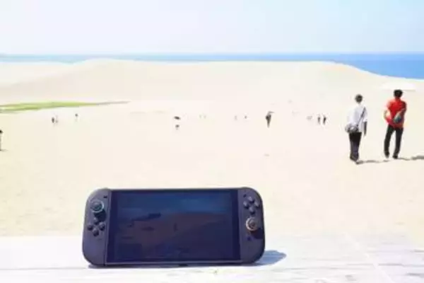 Switch 2版「FFXIV」を持って鳥取砂丘へ！ リアル・サゴリー砂漠で光の戦士になってみた
