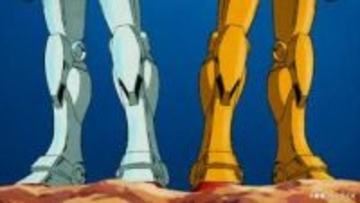 マクドナルド、47周年を祝福する画像を投稿。 白と金のMSと思われる脚部画像を公開「ガンダム」シリーズは今年で47周年