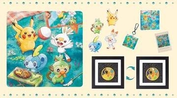 【ポケモン】新グッズ「Pokemon Timeless Adventure」がポケセンに登場パズルのようにつなぎ合わせられる「ジムバッジコレクション ガラル」も発売