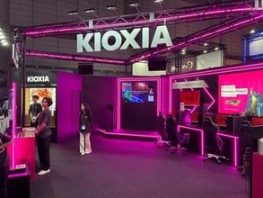 キオクシア、eスポーツ用SSDで東京ゲームショウ2026に出展中【TGS2026】ゲーミングSSDのスピードを体験可能
