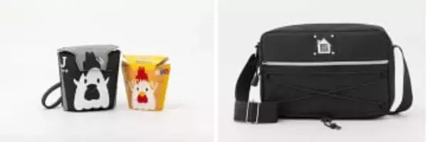 「からあげクン」がモノトーンのポーチになって登場。「JAM HOME MADE」とのコラボアイテムが1月20日予約開始