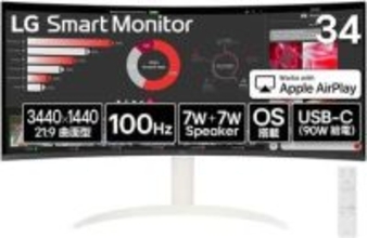 【Amazonセール】LGのモニターがお買い得。39インチ有機EL曲面ゲーミングモニターなどがラインナップ