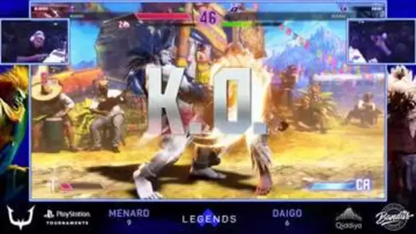 【獣道】ウメハラ選手 vs MenaRD選手は、MenaRD選手が勝利。6-10という結果に【Evo LEGENDS LIVE】