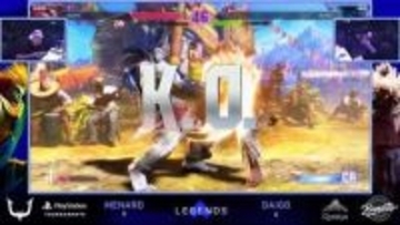 【獣道】ウメハラ選手 vs MenaRD選手は、MenaRD選手が勝利。6-10という結果に【Evo LEGENDS LIVE】
