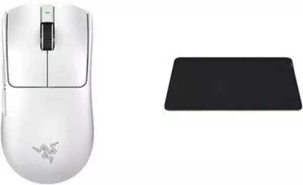 【Amazonセール】Razerのゲーミングマウス&マウスパッドのセットがお買い得。「Basilisk V3 Pro White」などが対象に