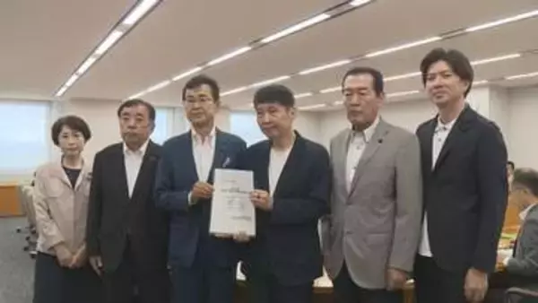９月補正予算に向け　自民党群馬県議団が重点施策など要望