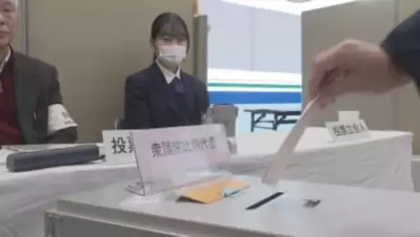 衆院選の期日前投票　高校生が投票立会人に起用　群馬・前橋市