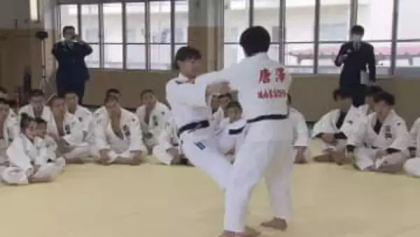 パリ五輪金メダリストの柔道教室　群馬・前橋市