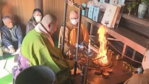 長松寺で「矢落観音春祭り」　地域住民ら１年の無事を願う　群馬・吉岡町