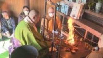 長松寺で「矢落観音春祭り」　地域住民ら１年の無事を願う　群馬・吉岡町