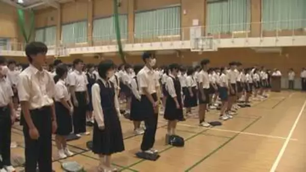 ２学期スタート　多くの小中学校で始業式　群馬県