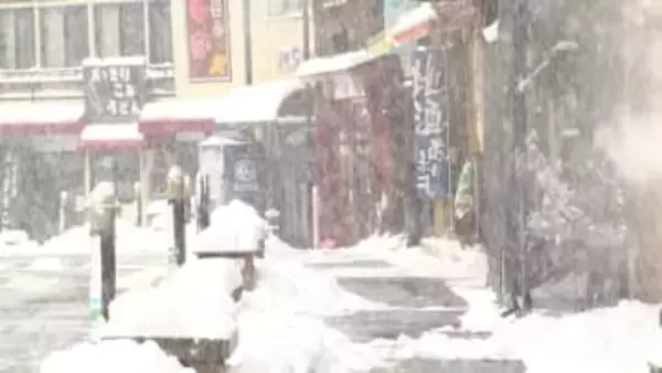 群馬県内厳しい寒さ　みなかみ町藤原で積雪１メートル超える