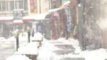 群馬県内厳しい寒さ　みなかみ町藤原で積雪１メートル超える