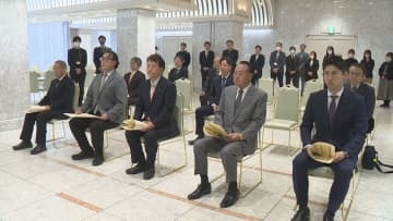 衆議院選挙　小選挙区の当選者５人に証書付与　群馬・前橋市