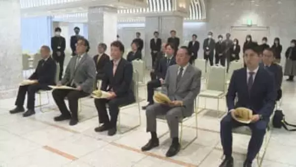 衆議院選挙　小選挙区の当選者５人に証書付与　群馬・前橋市