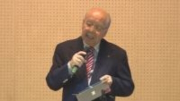 メダリスト猪谷千春さん　努力の大切さ伝える　群馬・前橋市