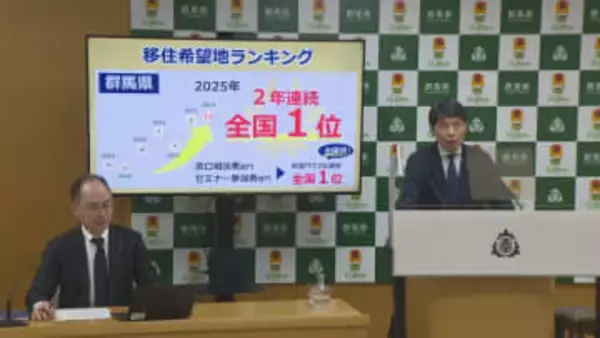 移住希望地ランキング　群馬県が２年連続の１位に