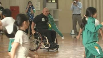 児童がパラアスリートと交流　多様性や共生社会学ぶ　群馬・渋川市