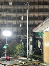 【速報】群馬・安中市で住宅火災　近隣マンション住民が避難