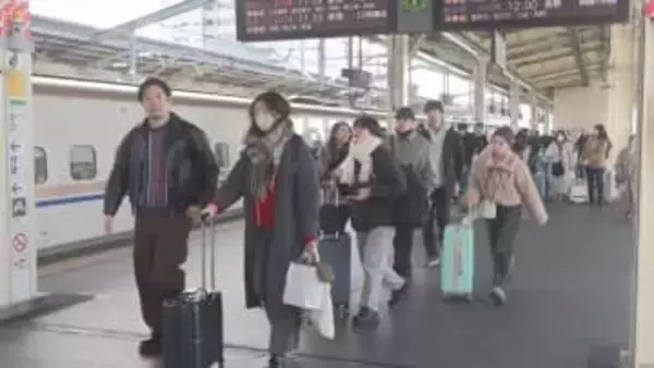 ＪＲ高崎駅　帰省ラッシュ本格化　下りピーク３０日