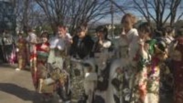 成人の日を前に　群馬県内で二十歳を祝う式典