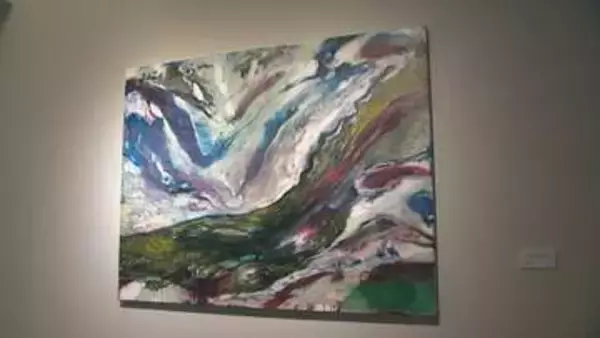 洋画家　野見山暁治さんの絵画展　群馬・桐生市