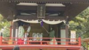 五穀豊穣願い太々神楽奉納　群馬・玉村町