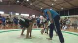 「小学生７０人が土俵の上で熱戦　群馬・伊勢崎市で町内対抗相撲大会」の画像1