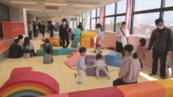 遊具備えたキッズスペースがオープン　日本トーターグリーンドーム前橋