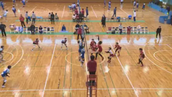 群馬県高校バレーボール新人大会　男女決勝戦