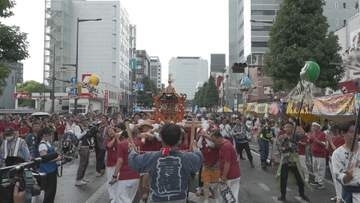 高崎まつり来場者９６万人でにぎわう　群馬・高崎市