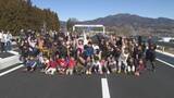 「渋川西バイパス開通目前　園児らがマラソン大会　群馬・渋川市」の画像1