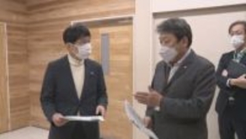 障害者福祉の現場は　知事が施設を視察　群馬・高崎市