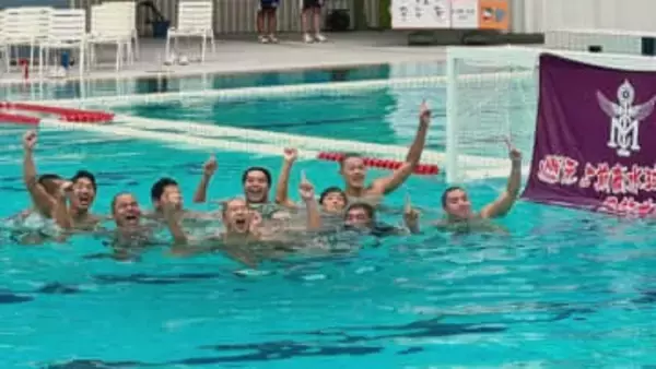 １７年ぶりインハイⅤ　前商水球部が報告会　群馬・前橋市