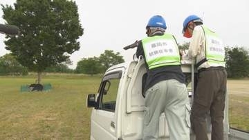 クマ出没を想定　緊急銃猟の訓練　群馬・藤岡市