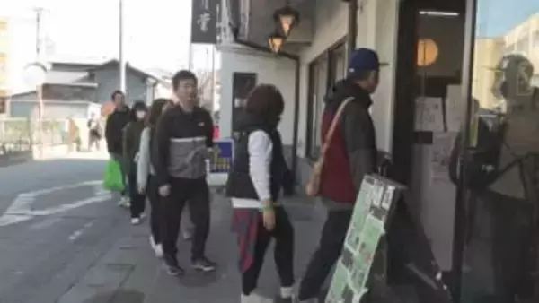 ２月２２日は「温泉マークの日」　発祥の地・磯部温泉でPRイベント