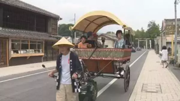 「電リキ車」でレトロな街並み巡る　群馬・桐生市