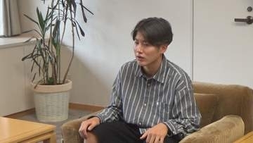 サッカーＵ１９日本代表　久保遥夢選手が穂積市長に結果を報告　　群馬・太田市