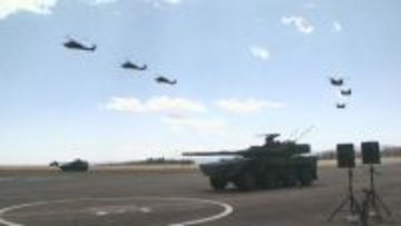 第１２旅団創立２５周年で記念行事　群馬・榛東村