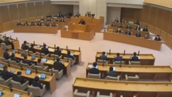 群馬県議会　第１回定例会が開会　新年度予算案など提出