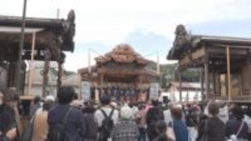 幕末から昭和初期の祇園屋台を一斉公開　群馬・桐生市